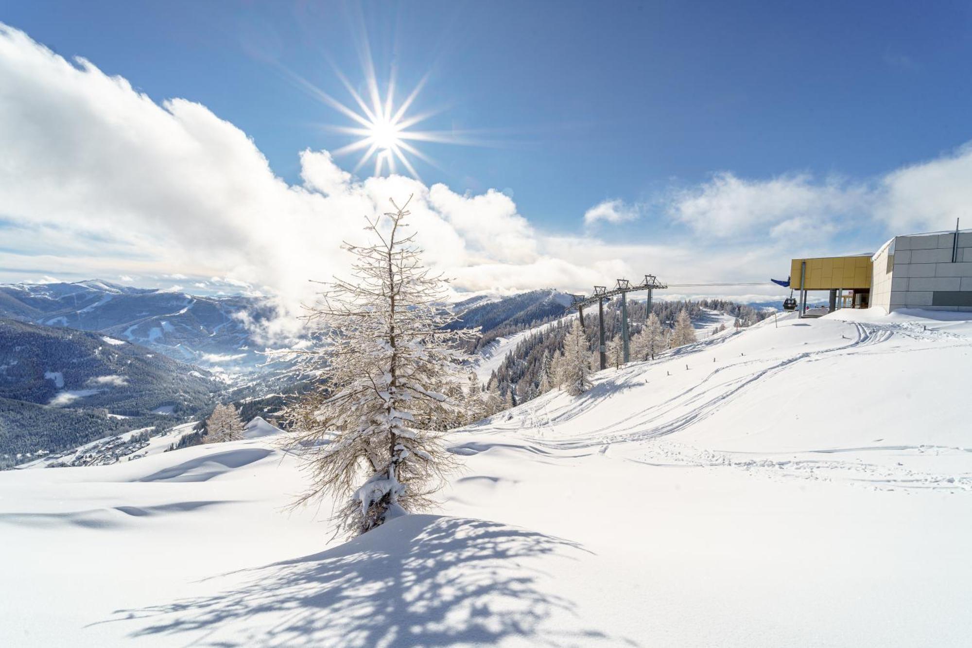 Appartementanlage Thermenblick Ski In & Ski Out باد كلينكيرشهايم المظهر الخارجي الصورة