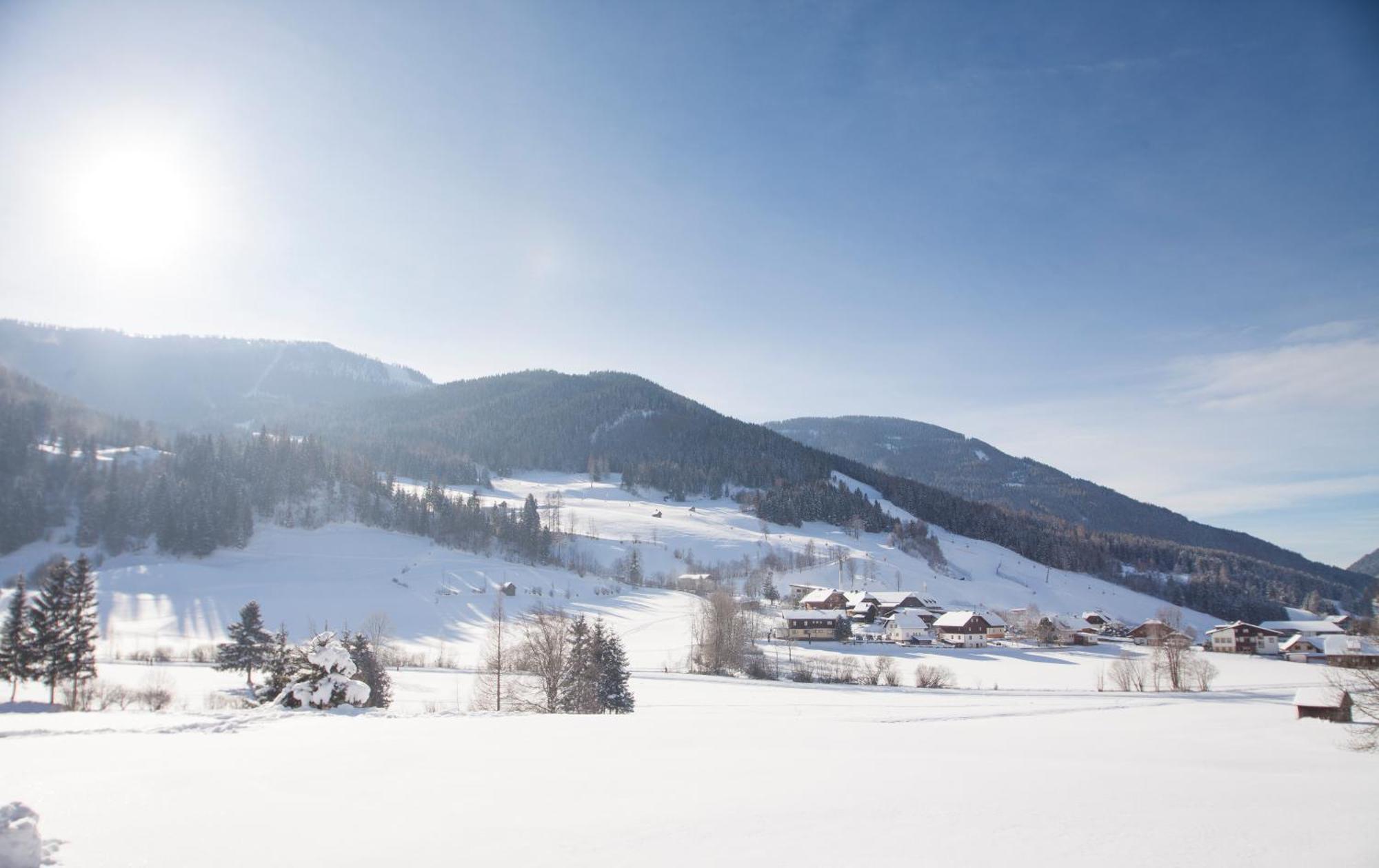 Appartementanlage Thermenblick Ski In & Ski Out باد كلينكيرشهايم المظهر الخارجي الصورة